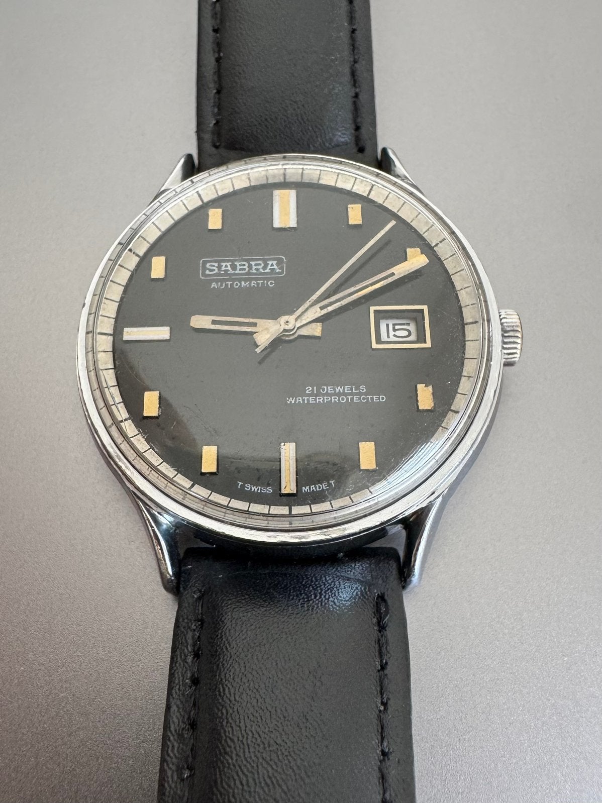 Sabra Automatic 21 Jewels – Swiss Made – Rare Historique, Bijoux, Sacs & Beauté, Montres | Hommes, Montre-bracelet, Autres marques