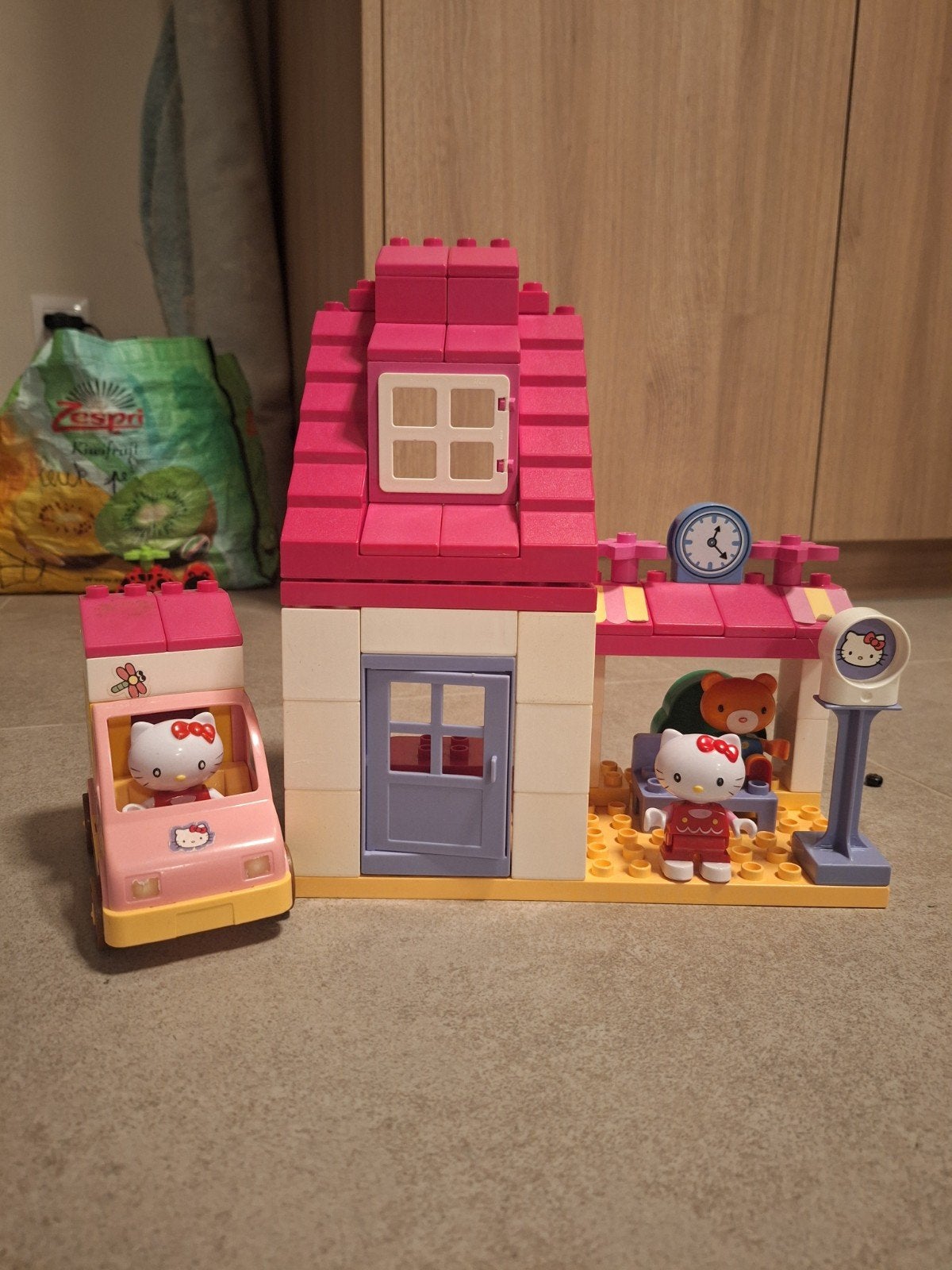 duplo hello kitty station, Ophalen, Gebruikt