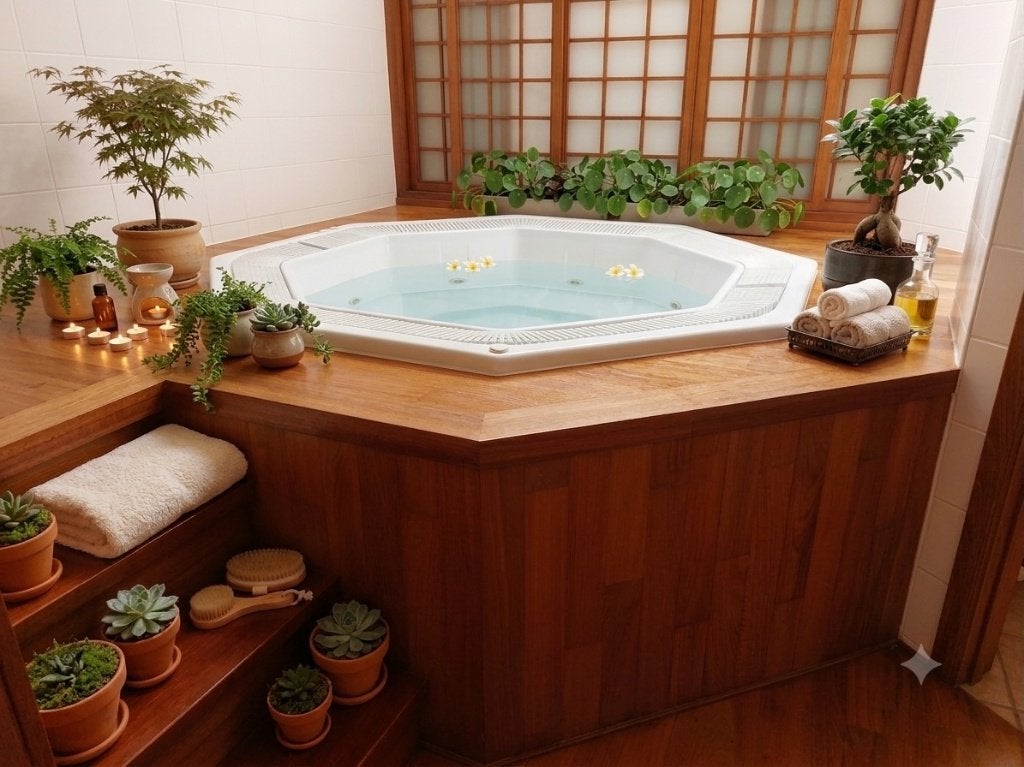 jacuzzi intérieur complet, Ophalen, Gebruikt, Filter, Inbouw