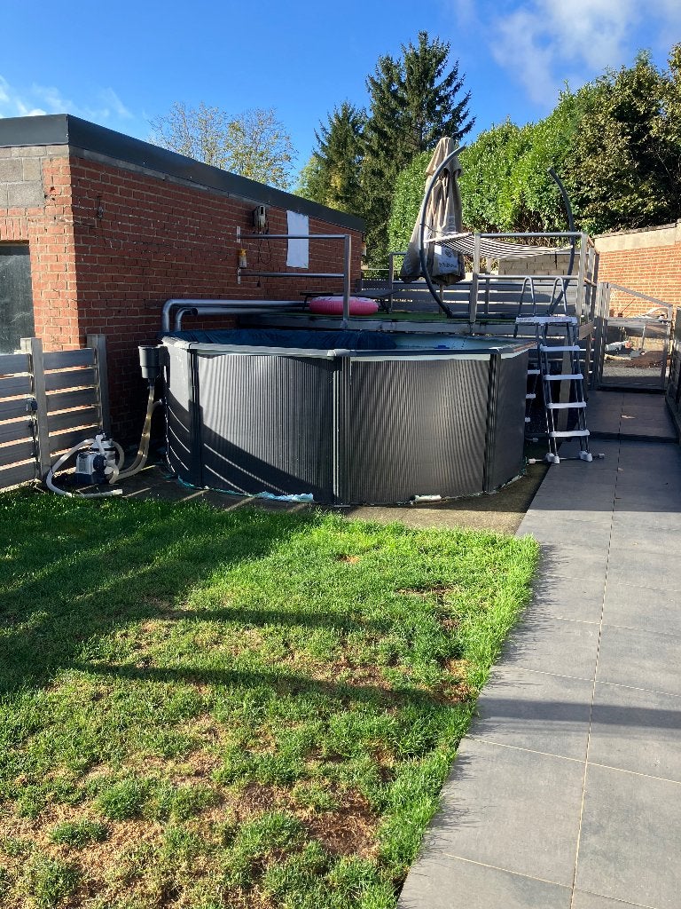 À vendre piscine, Ophalen, Gebruikt, 80 tot 120 cm, Rond