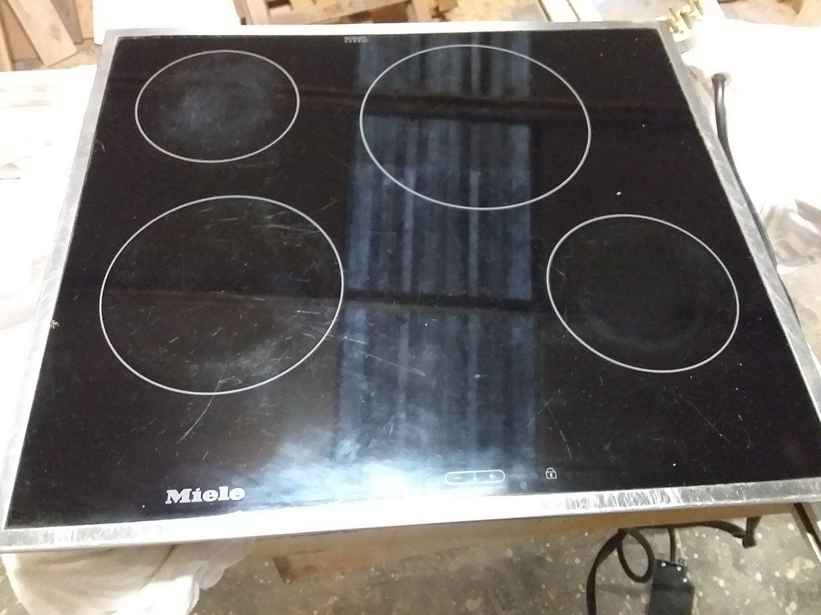 keramische kookplaat Miele, Ophalen, Gebruikt