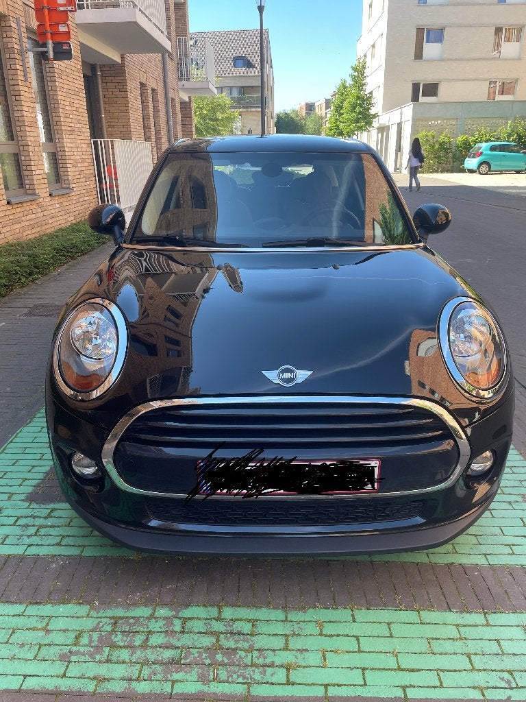 MINI Cooper D 1.5 Automaat, Euro 6, 1ste eigenaar, Auto's, Mini, Leder en Stof, Zwart, 5 deurs, Particulier
