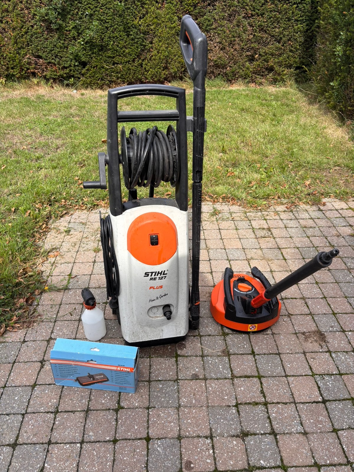 Stihl RE127 Plus, Ophalen, Gebruikt