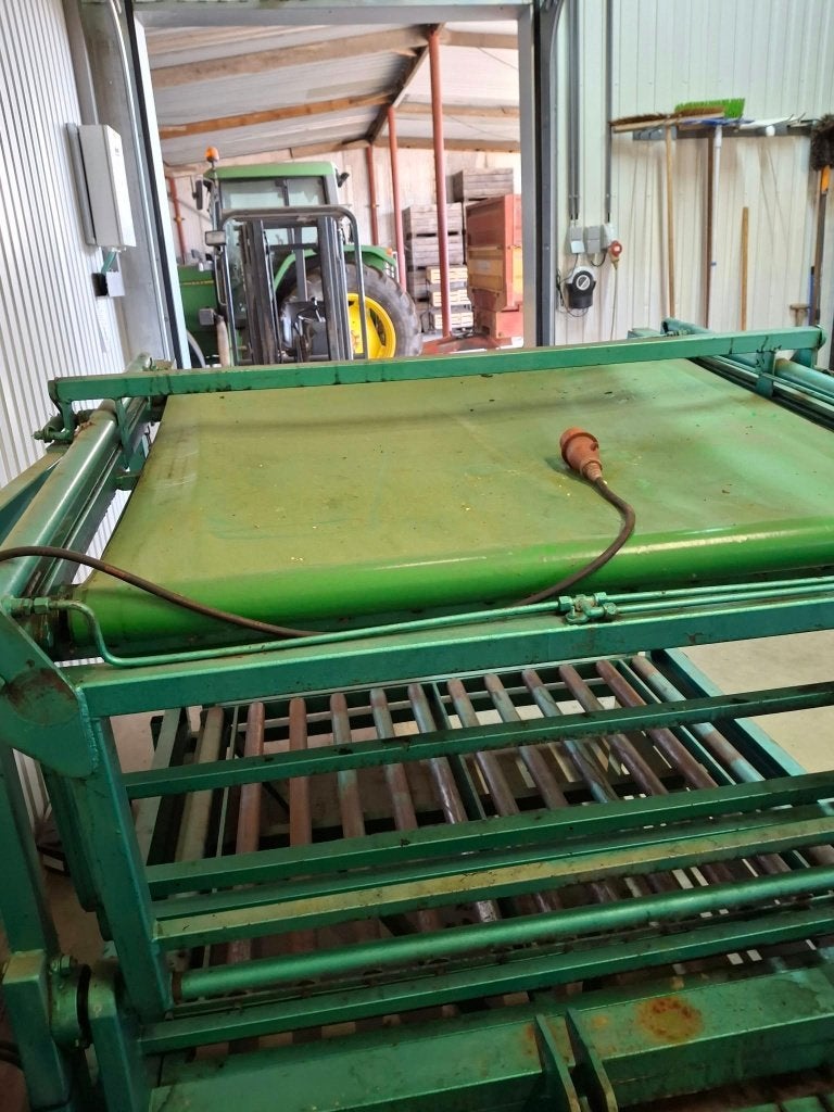Appelsorteermachine, Ophalen, Gebruikt