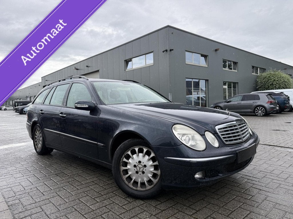 Mercedes E270 Combi Elégance Pano ONLY EXPORT, Auto's, Mercedes-Benz, Bedrijf, Te koop, E-Klasse, ABS, Airbags, Airconditioning