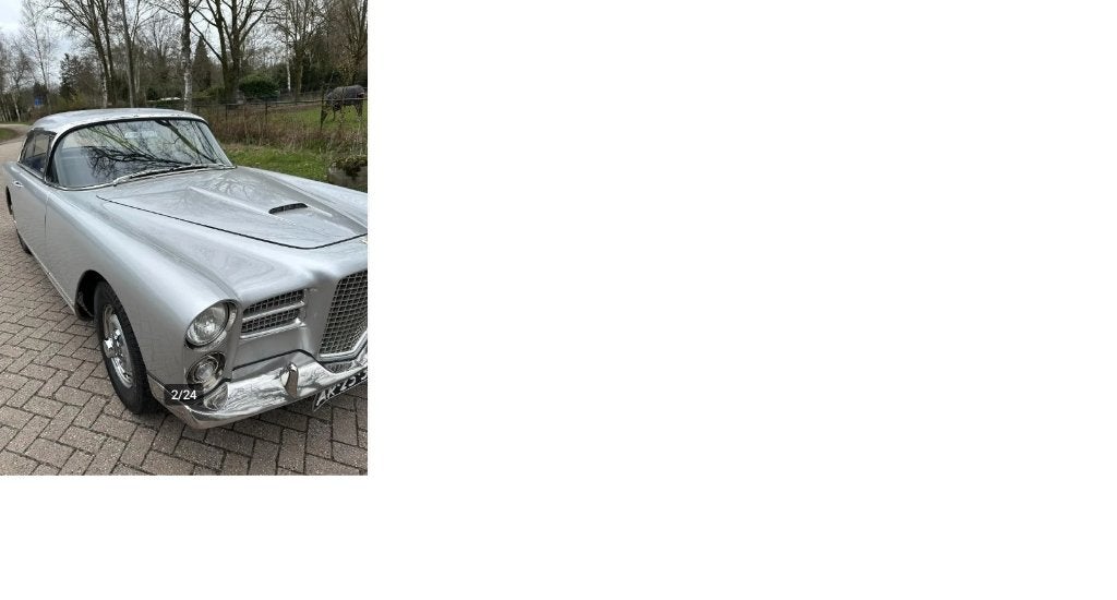 Facel Vega HK 500 bouwjaar 1961 in Excellente staat, Auto's, 4 zetels, Achterwielaandrijving, Leder, Particulier