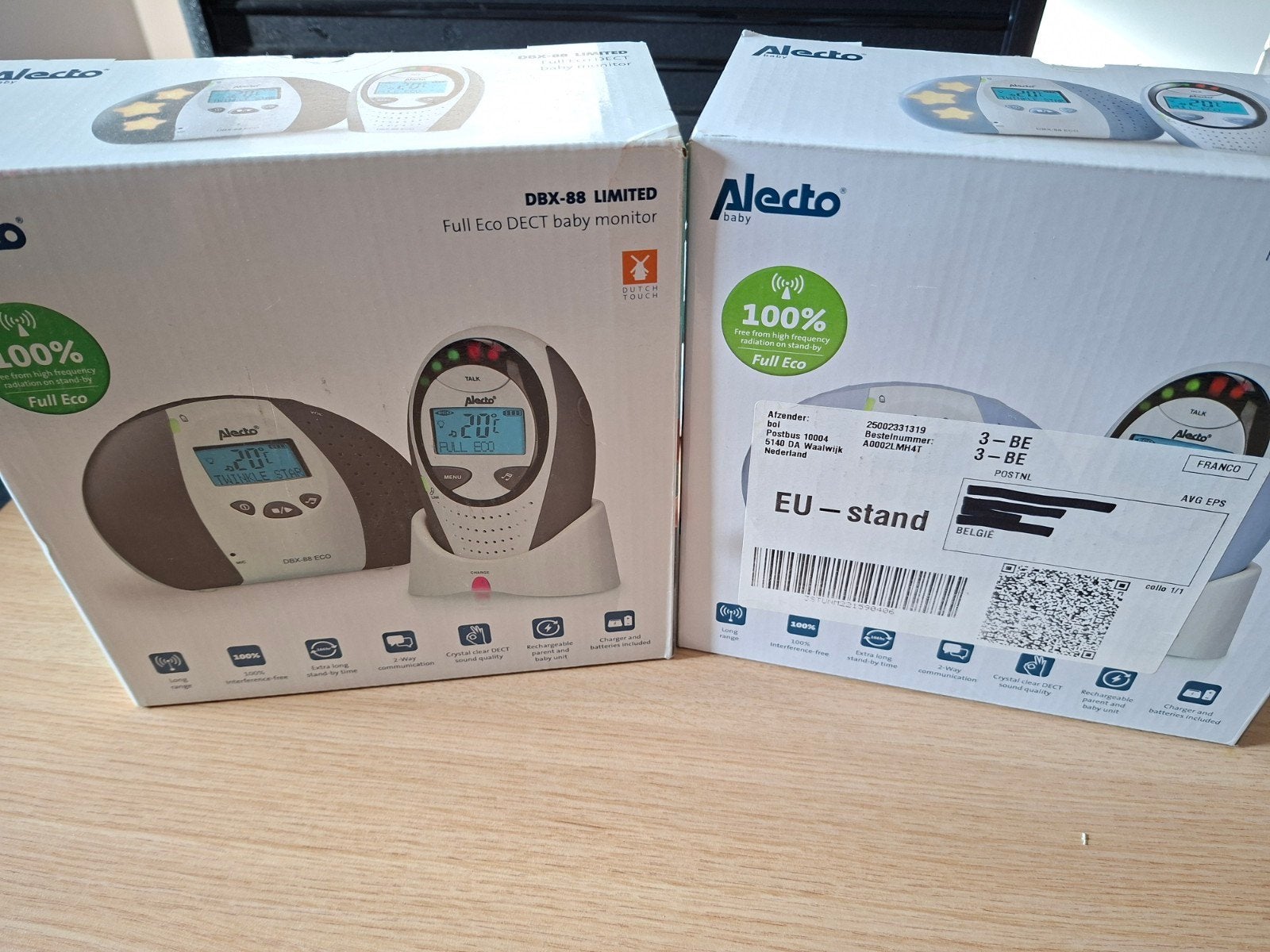 Alecto Babyfoon (x2), Ophalen, Camera