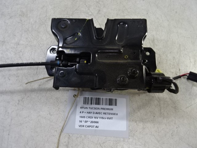 SERRURE CAPOT Hyundai Tucson (TL) (01-2015/05-2023), Hyundai Motor Deutschland GmbH, Kaiserleipromenade 5
63067  Offenbach am Main, DE