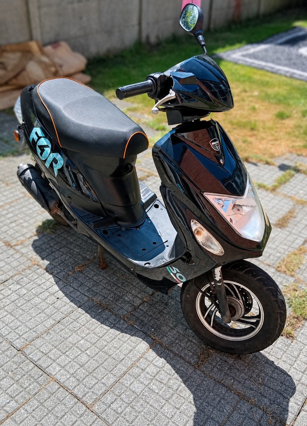 Neco scooter 50cc, Enlèvement