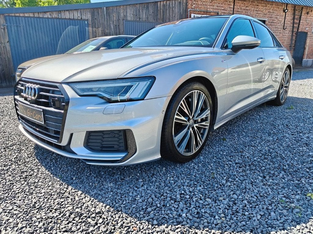 Audi A6 50 TFSI e quattro sport (bj 2020, automaat), Auto's, 4 deurs, Stof, Gebruikt, Euro 6