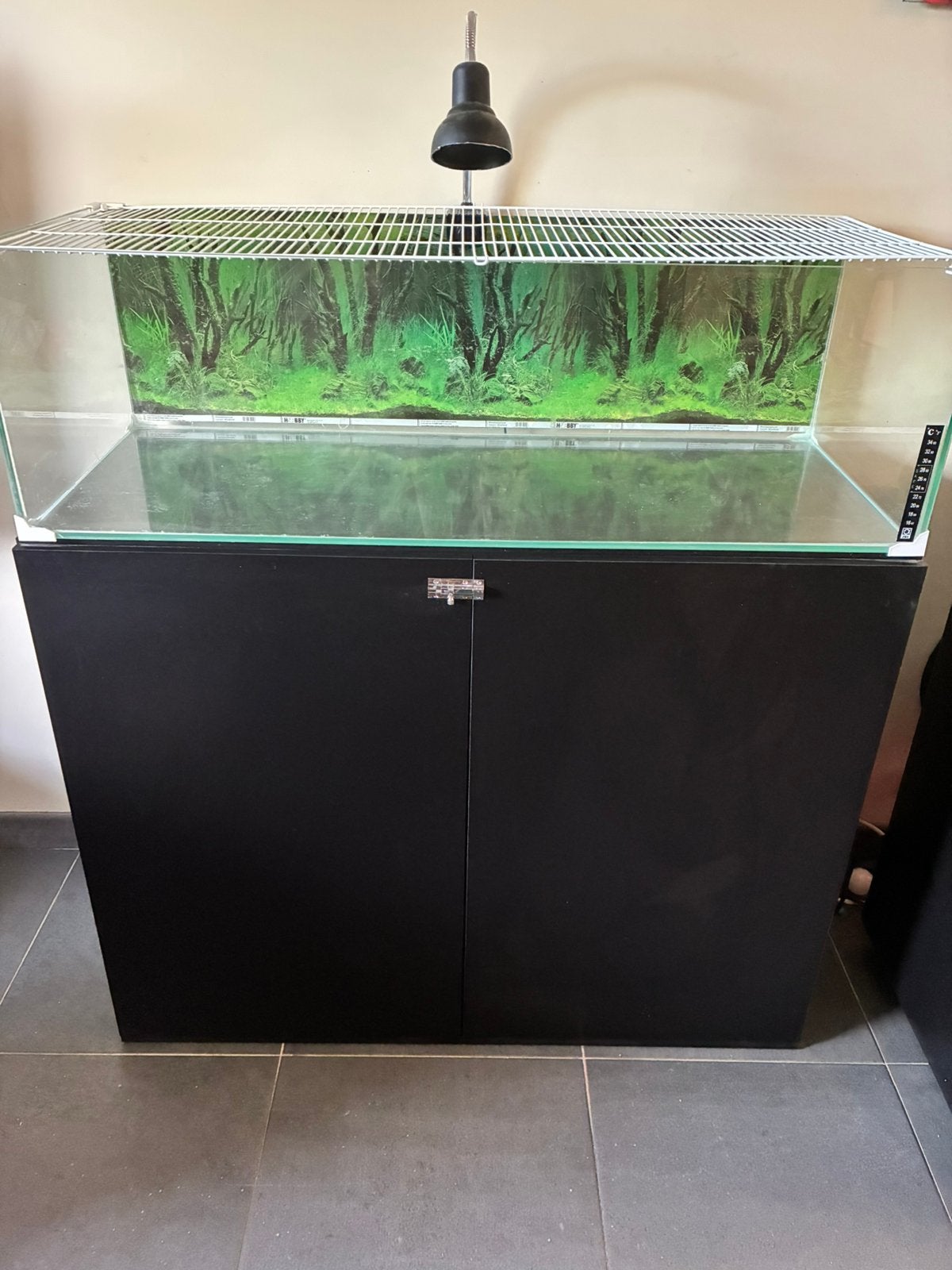 Aquaterrarium et meuble, Animaux & Accessoires, Enlèvement, Comme neuf