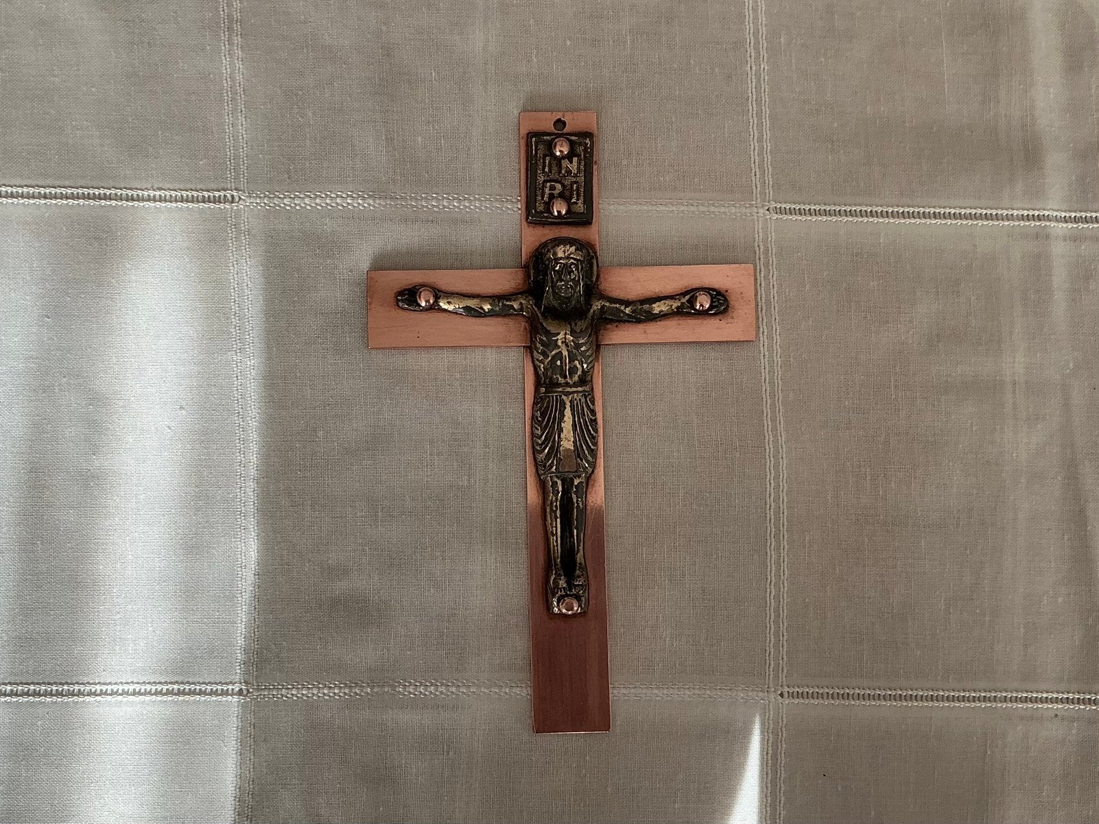 Croix en cuivre rouge, Collections, Enlèvement ou Envoi, Comme neuf