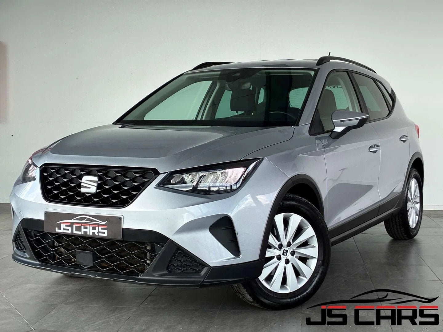 SEAT Arona 1.0 TSI Move DSG-1ERPRO-CARPLAY-GPS-JANTES16-PDC, Argent ou Gris, Achat, Entreprise, Noir