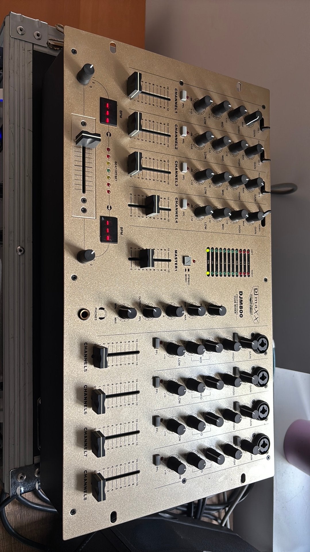 Mengpaneel, Muziek en Instrumenten, Ophalen, Gebruikt, 5 tot 10 kanalen, Microfooningang
