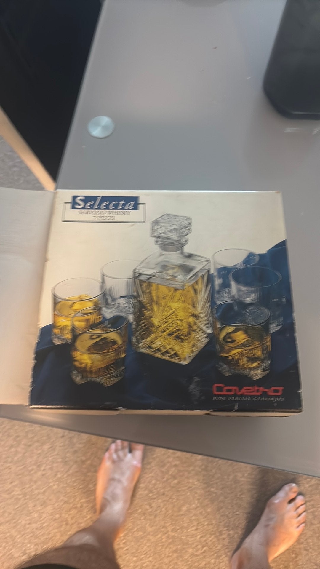 Whiskey glazen set, Verzamelen, Glas en Drinkglazen, Ophalen, Nieuw, Overige typen