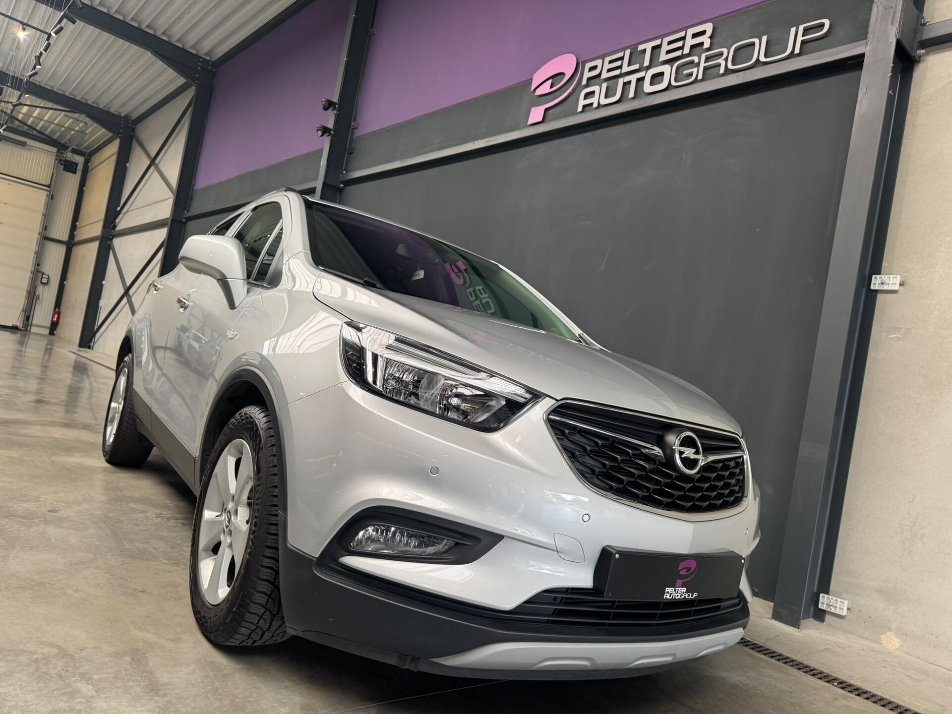 Opel Mokka X 1.4 Turbo Automaat Innovation GPS Leder, Autos, Opel, 0 kg, Argent ou Gris, Euro 6, Entreprise