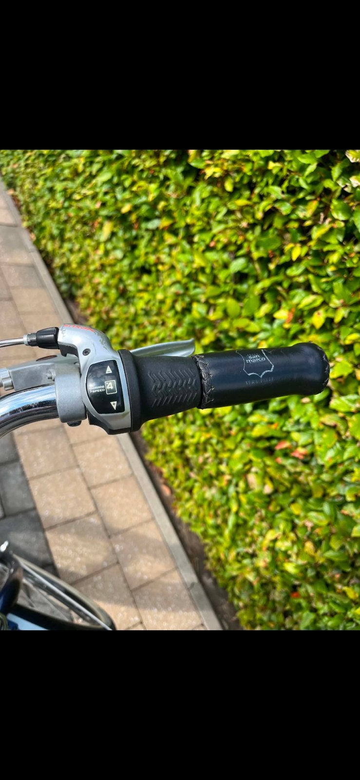 Heren fiets blauw, Fietsen en Brommers, Fietsen | Ligfietsen, Ophalen, Zo goed als nieuw