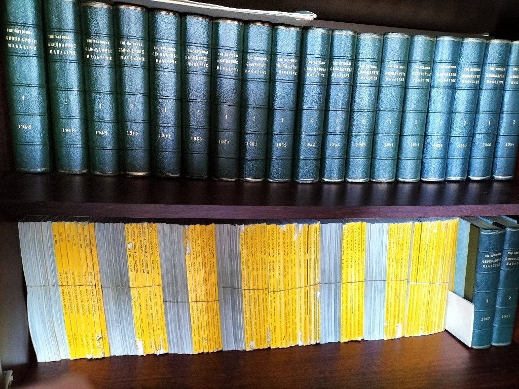 Uitzonderl. collectie National Geographic van 1948 tot 1967, Boeken, Ophalen, Zo goed als nieuw, Wetenschap en Natuur
