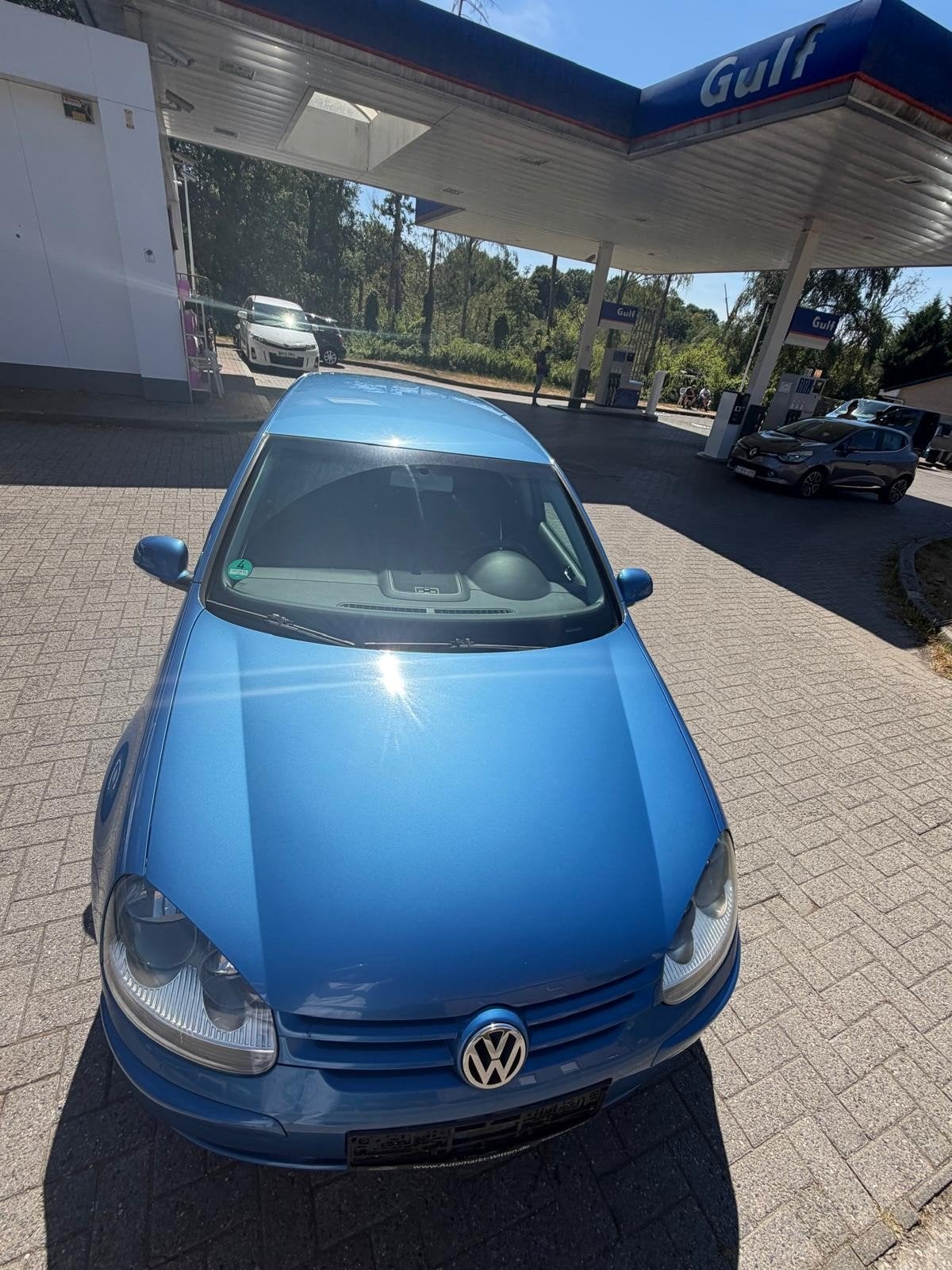 Golf 5 Benzine Lez 2030, Stof, Blauw, Automatische klimaatregeling, Handgeschakeld