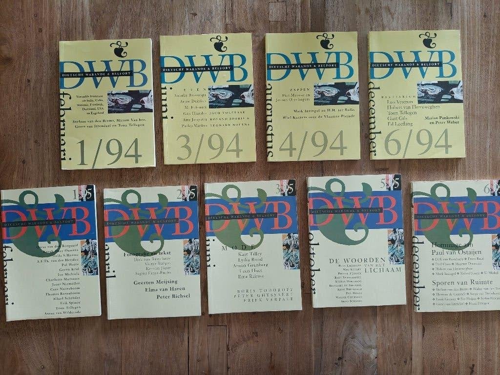 Literaire tijdschriften Zuurvrij, Dietsche Warande & Belfort, Boeken, Ophalen, Zo goed als nieuw, Overige typen