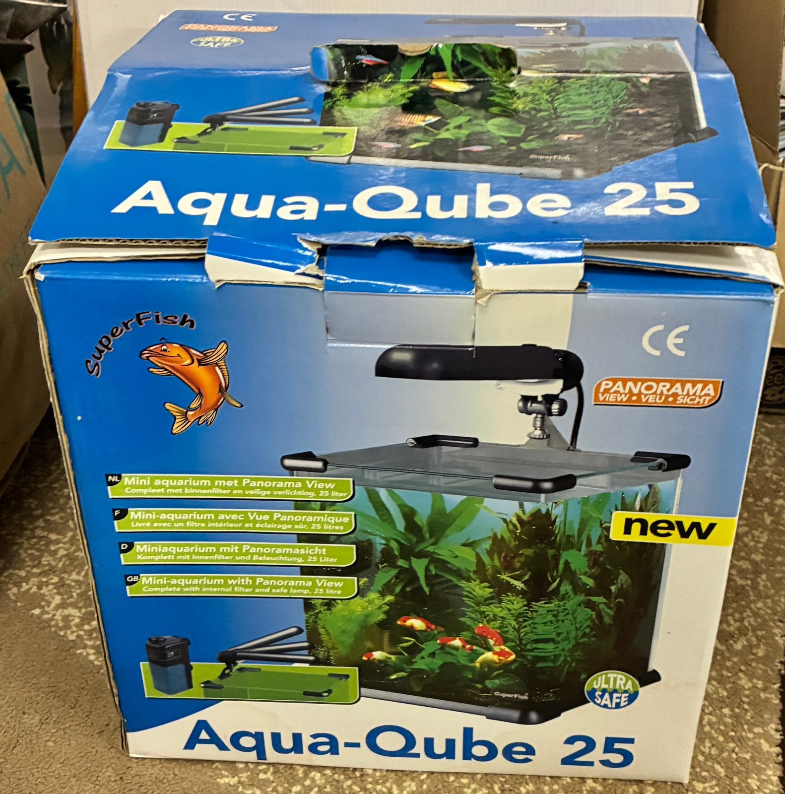 Aqurium te koop 25 liter, Ophalen of Verzenden, Zo goed als nieuw