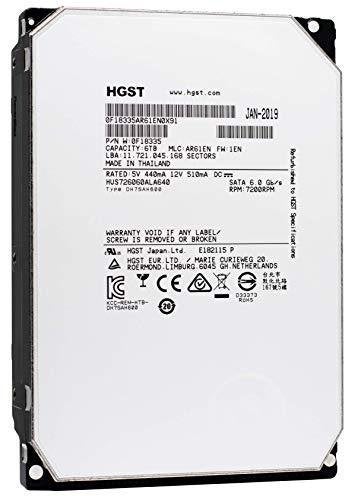HGST 6TB SATA Harde Schijf 7200RPM - Intern HDD, Intern, Gebruikt, 6tb, Ophalen of Verzenden