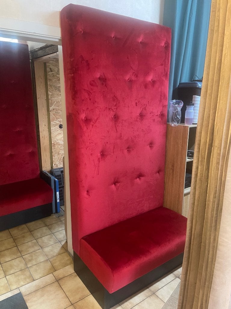 Beaux bancs de théâtre + Restaurés, Maison & Meubles, Canapés | Salons, Neuf, Moins de 75 cm, Moins de 150 cm, Vintage