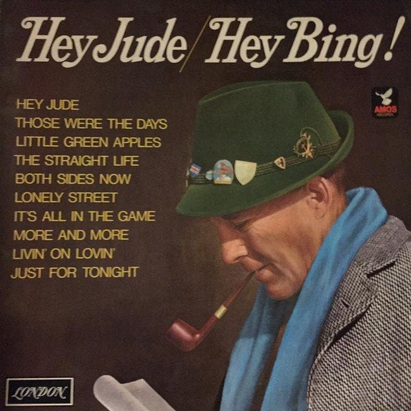 Bing Crosby – Hey Jude / Hey Bing!, CD & DVD, Vinyles | Pop, Utilisé, Pochette photo, Pressage original, 1960 - 1969, 12 pouces