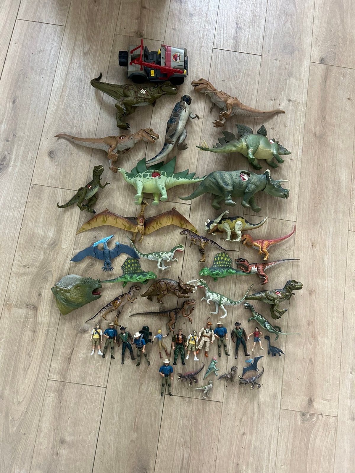 Oude jurassic park dinos, Enlèvement ou Envoi, Utilisé