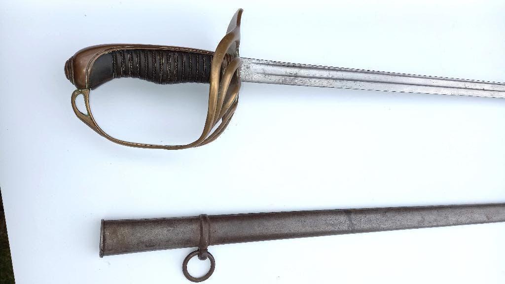 Officier de sabre d'infanterie français 1882, Collections, Enlèvement ou Envoi, Armée de terre, Épée ou sabre
