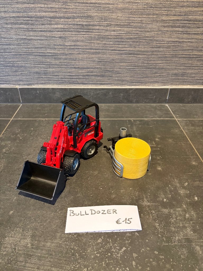 Bulldozer met accessoire, Enlèvement, Comme neuf