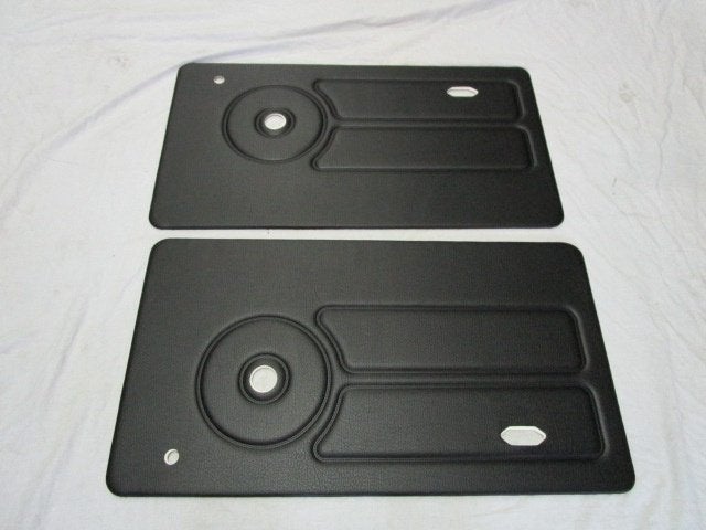 jeu de 2 panneaux de porte noirs 1976-80, Classic Mini, Enlèvement, Neuf, Mini