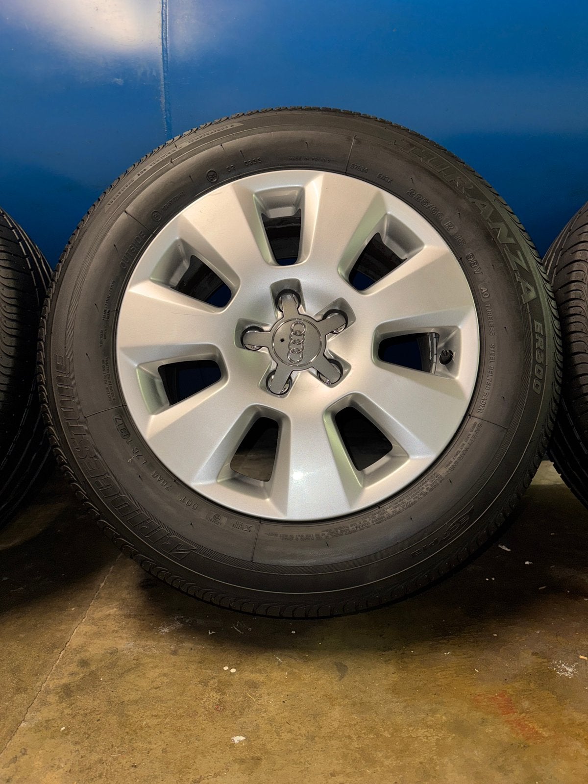 Jantes Audi A6 de 16 pouces avec de bons pneus d'été 5x112, Pneus et Jantes, 16 pouces, Véhicule de tourisme, Pneus été