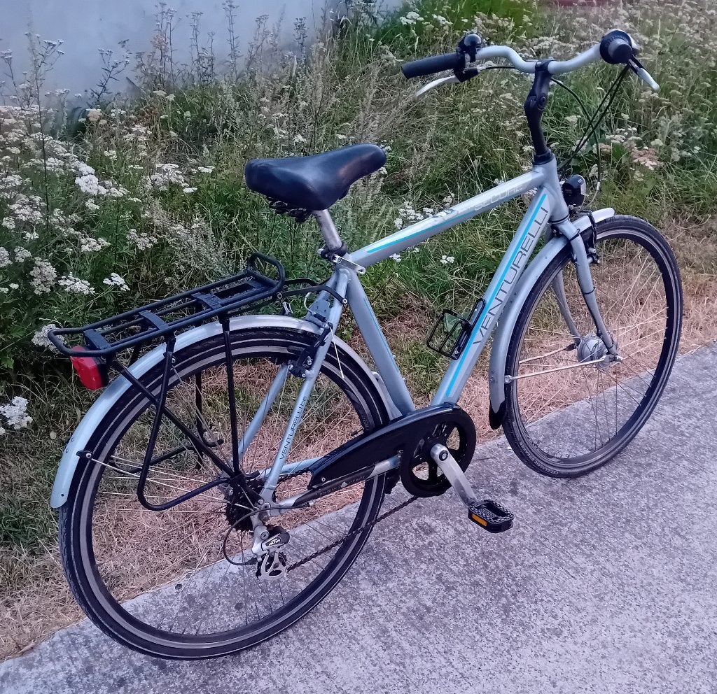 Herenfiets, Velgrem, Versnellingen, Zo goed als nieuw, Ophalen