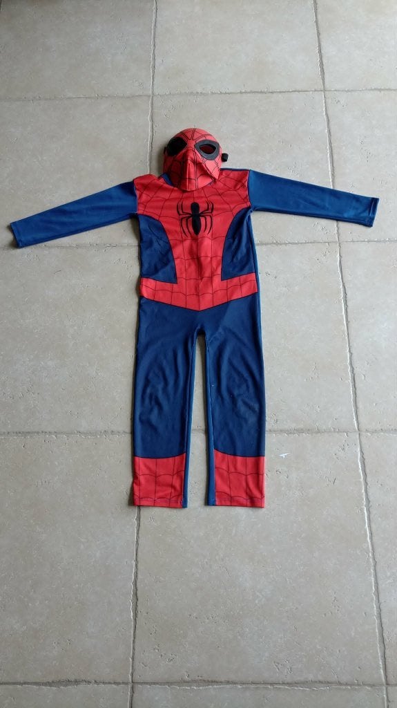 Verkleedpakje spiderman met masker (maat 5-6 jaar), Kinderen en Baby's, Ophalen