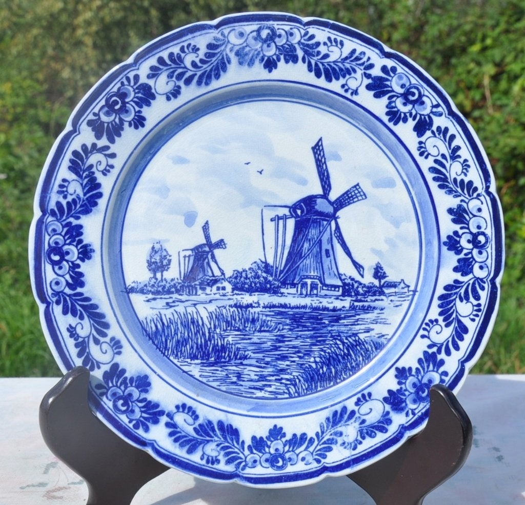 assiette delft blauw n23, Enlèvement ou Envoi