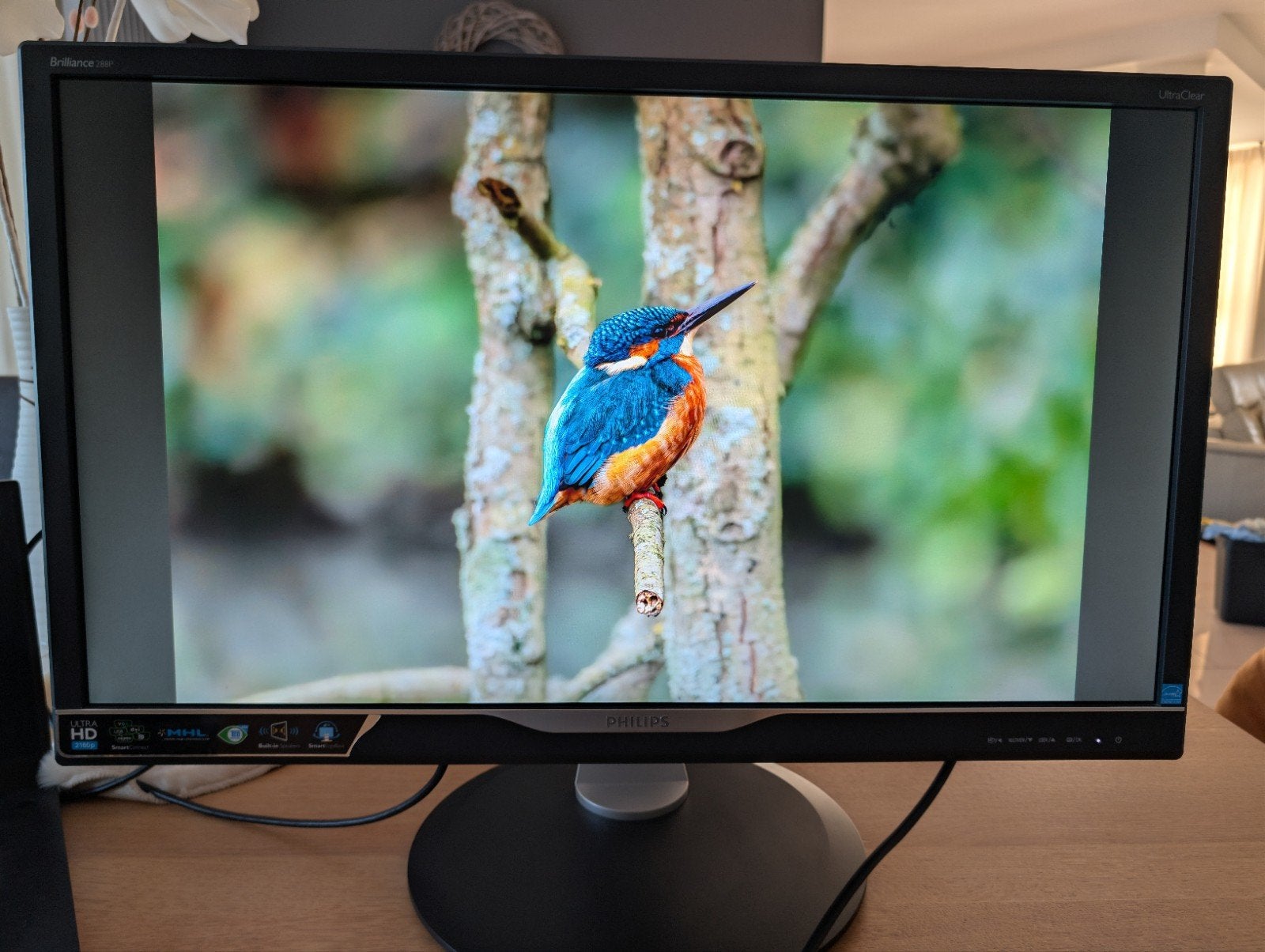 Écran Philips 28" 4K UHD, pied réglable, Enlèvement, 4k (UHD), Philips