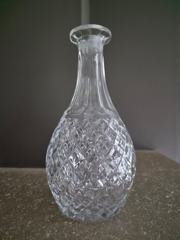Antieke vintage kristallen karaf, Ophalen
