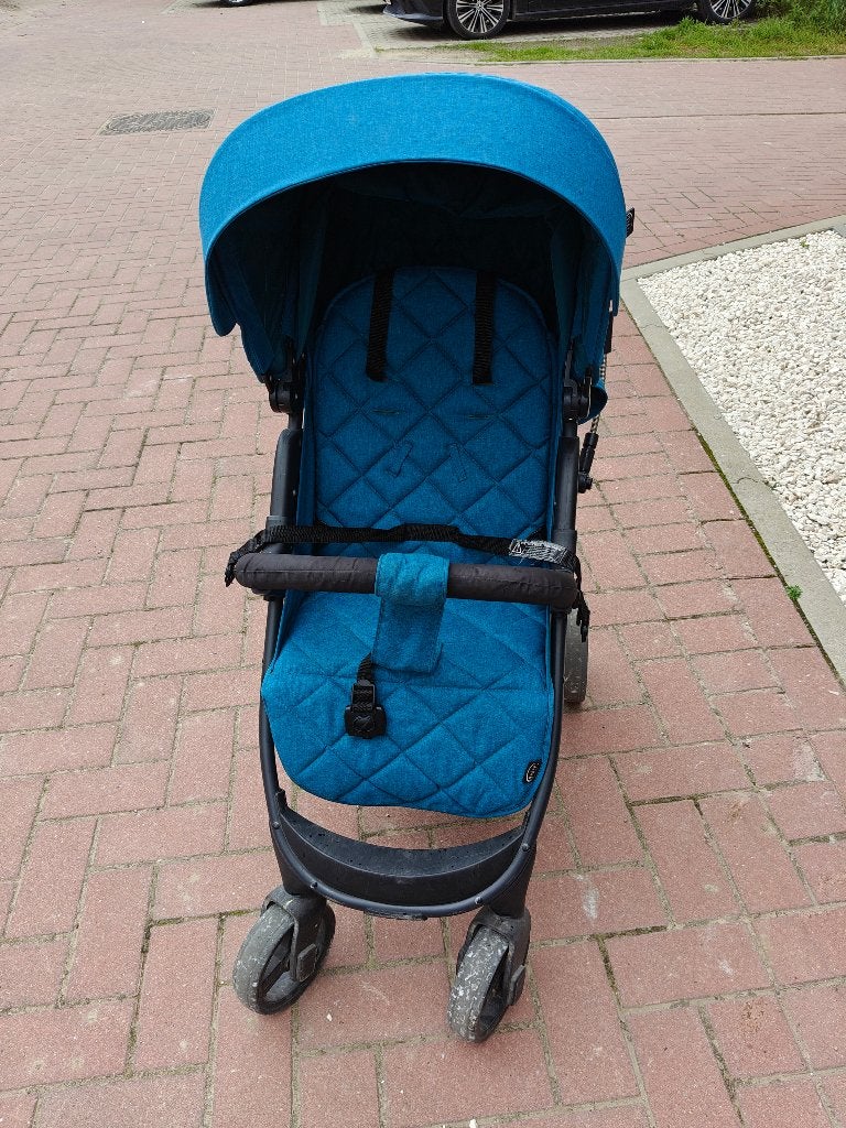 Buggy groen, Kinderen en Baby's, Ophalen, Zo goed als nieuw, Overige merken, Verstelbare rugleuning