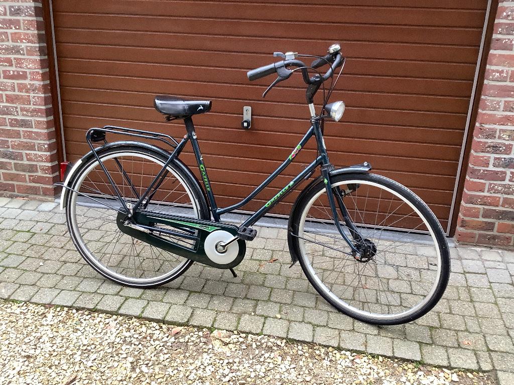 Prachtige vintage damesfiets Gazelle maat 54, Fietsen en Brommers, Ophalen, 53 tot 56 cm, Versnellingen, Zo goed als nieuw