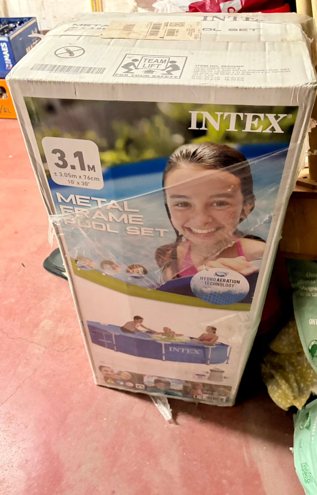 Piscine Intex Tubulaire 305cm/76cm Neuve, Neuf, Rond, Enlèvement, Piscines hors sol
