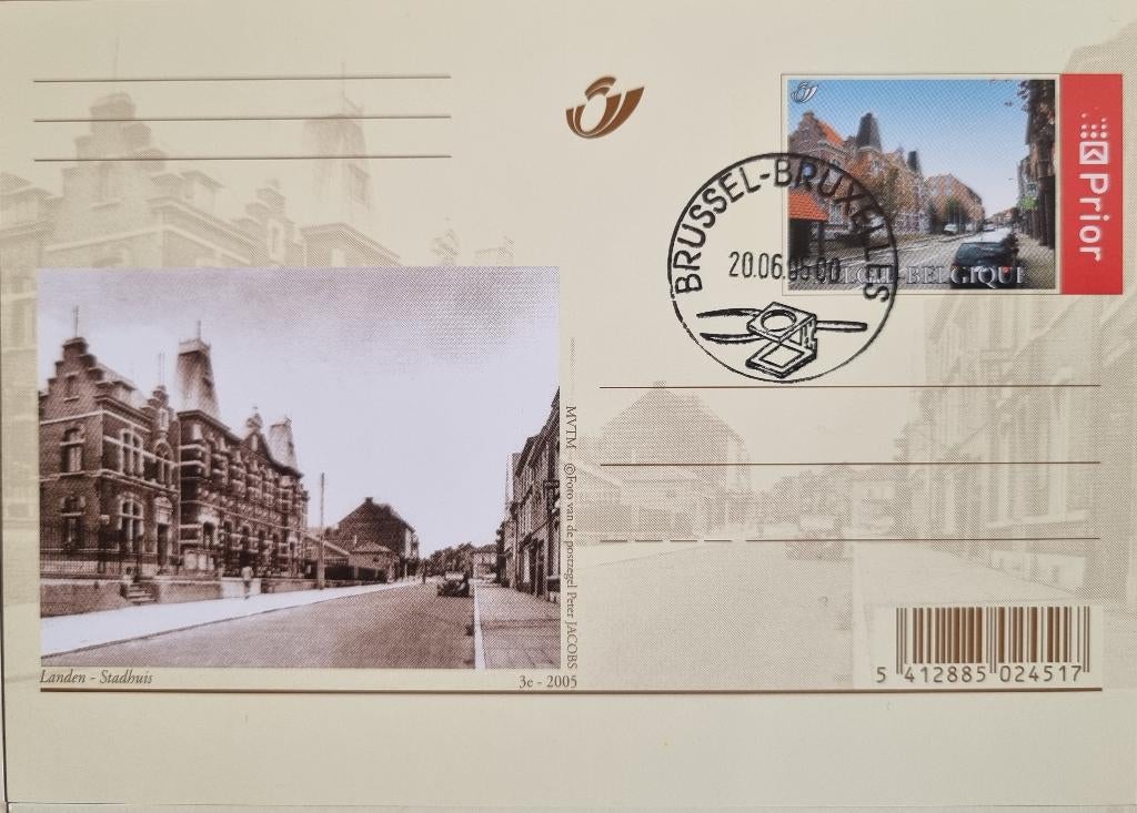 10 x Carte postale BK134 - BK143 2005, Envoi, 1980 à nos jours, Ville ou Village