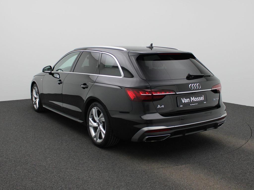 Audi A4 Avant 2.0 30 TDi 100kW S tr Comp Bus Ed LED | LEDER, Auto's, Stof, 4 cilinders, 136 pk, A4