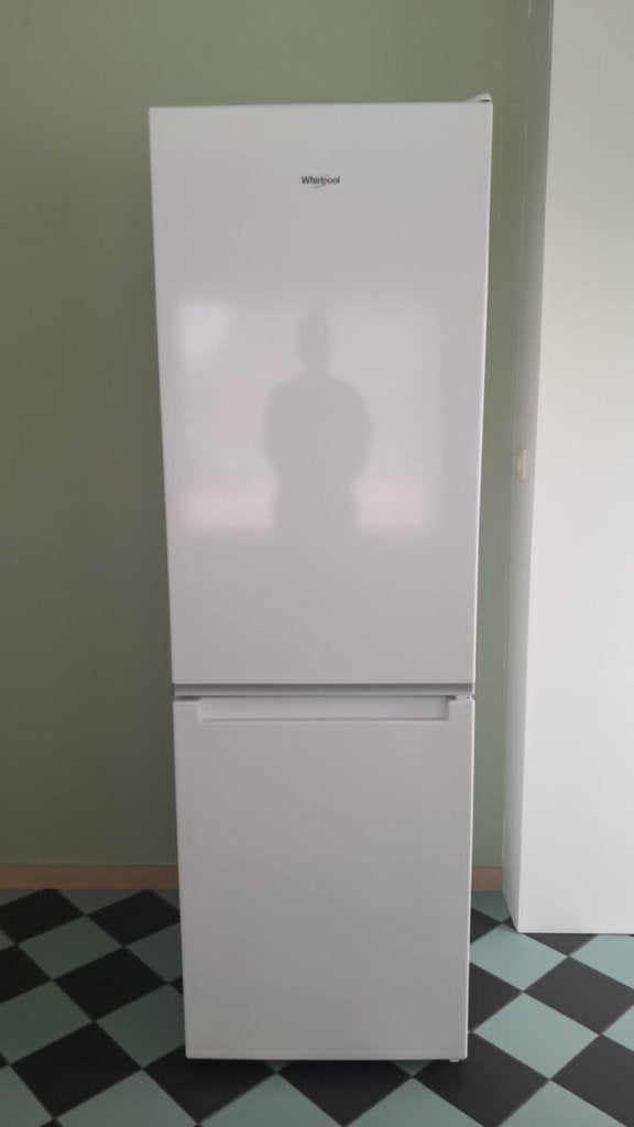 Te koop :  Whirlpool Koelkast met diepvries, Ophalen, Gebruikt, Wit, 50 tot 100 cm