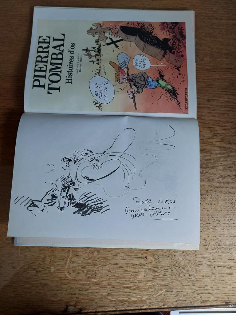 Dedicace Pierre Tombal, Enlèvement ou Envoi