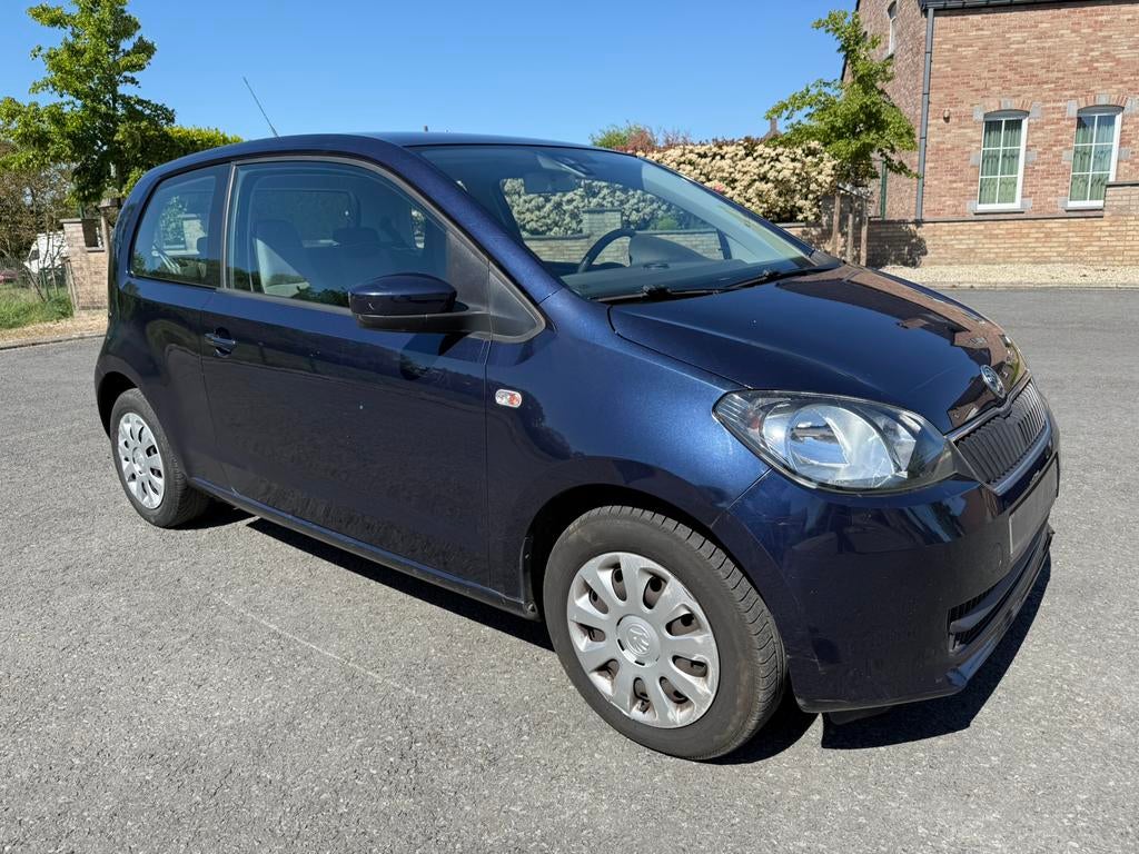 Skoda citigo boîte automatique 1 er main prêt immatriculé, Autos, Euro 5, Achat, Noir, Berline