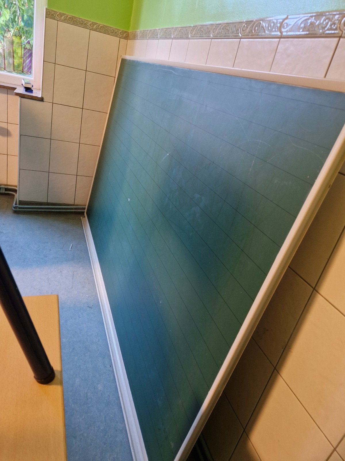 mooi schoolbord, Diversen, Ophalen