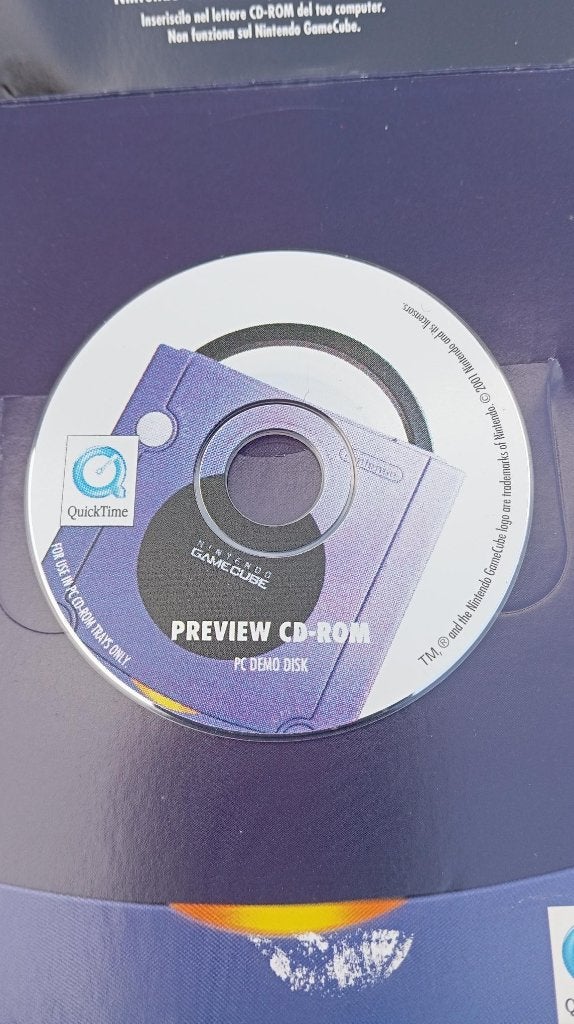 Nintendo GameCube preview cd-rom pc demo disk, Consoles de jeu & Jeux vidéo, Jeux | Nintendo GameCube, Enlèvement ou Envoi, Utilisé