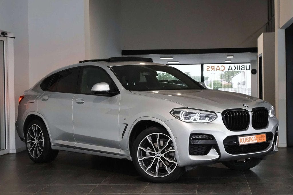 BMW X4 X4 2.0 dA xDrive20 M Pakket Opendak Keyless LED Garan, Autos, BMW, Euro 6, Entreprise, 2585 kg, Noir