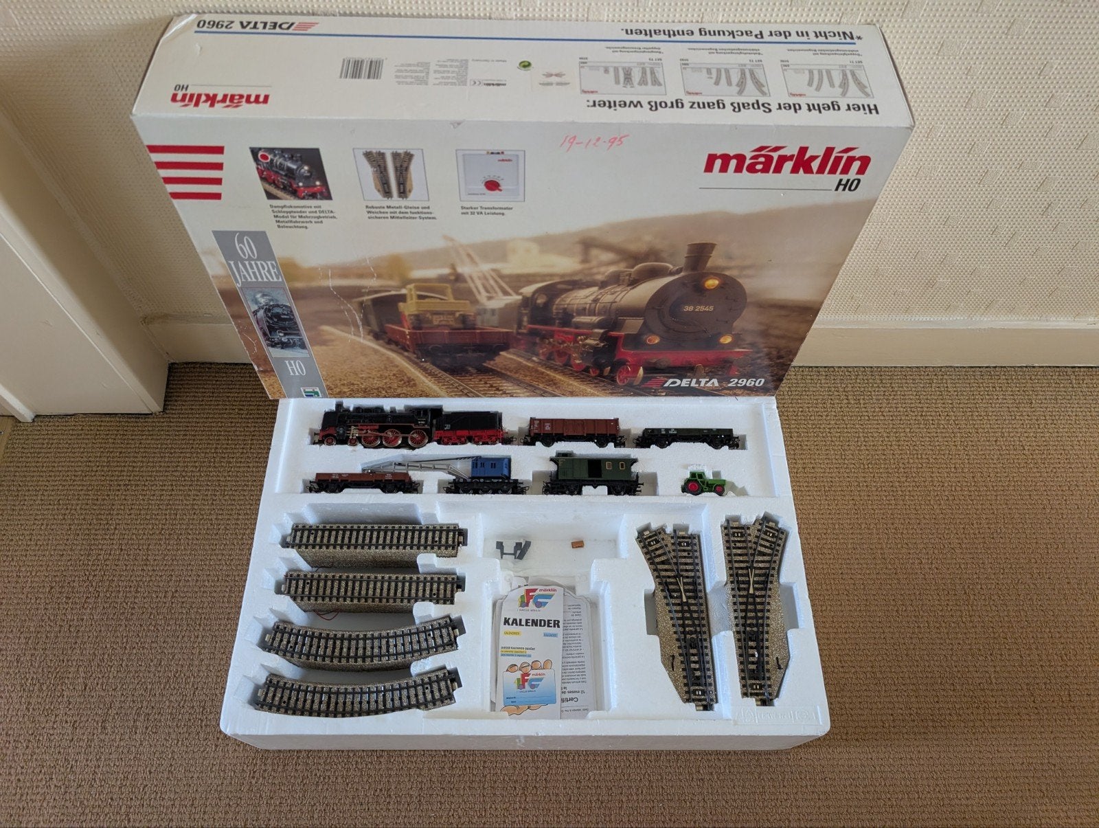 Märklin 2943 | Kit de démarrage Delta | Sans Transfo, Hobby & Loisirs créatifs, Trains miniatures | HO, Utilisé, Set de Trains